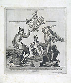 BENVENUTO DISERTORI, Apollo e la Fortuna, etching and engraving